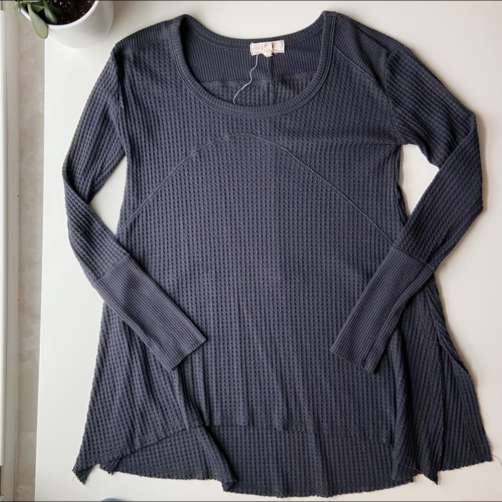 N/P High-Low Lightweight Waffle Top